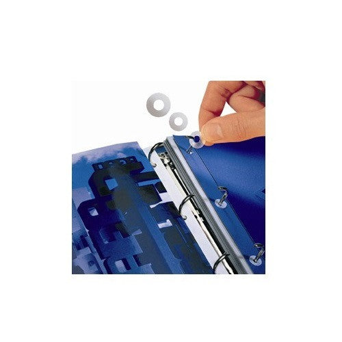 3L ring reinforcement dispenser pack containing 500 extra-strong reinforcement rings, box of 20