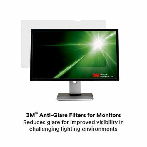 Profile view of the thin, lightweight 3M AG195W9B anti-glare filter