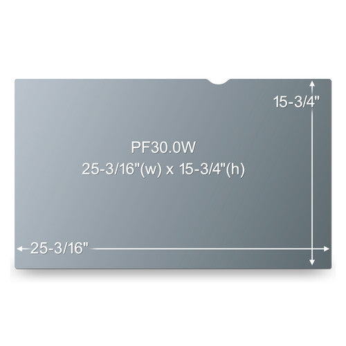 Close-up of 3M privacy filter matte surface texture highlighting anti-glare finish