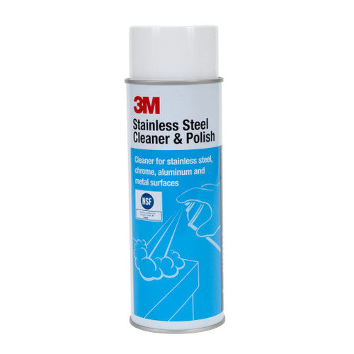 3M Stainless Steel Cleaner and Polish 600g aerosol can on a white background