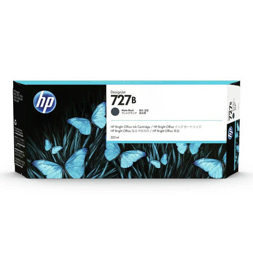 HP 727B DesignJet Ink Cartridge Matte Black 300ml