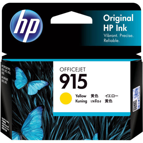 HP 915 Original Ink Cartridge Yellow 315 Pages