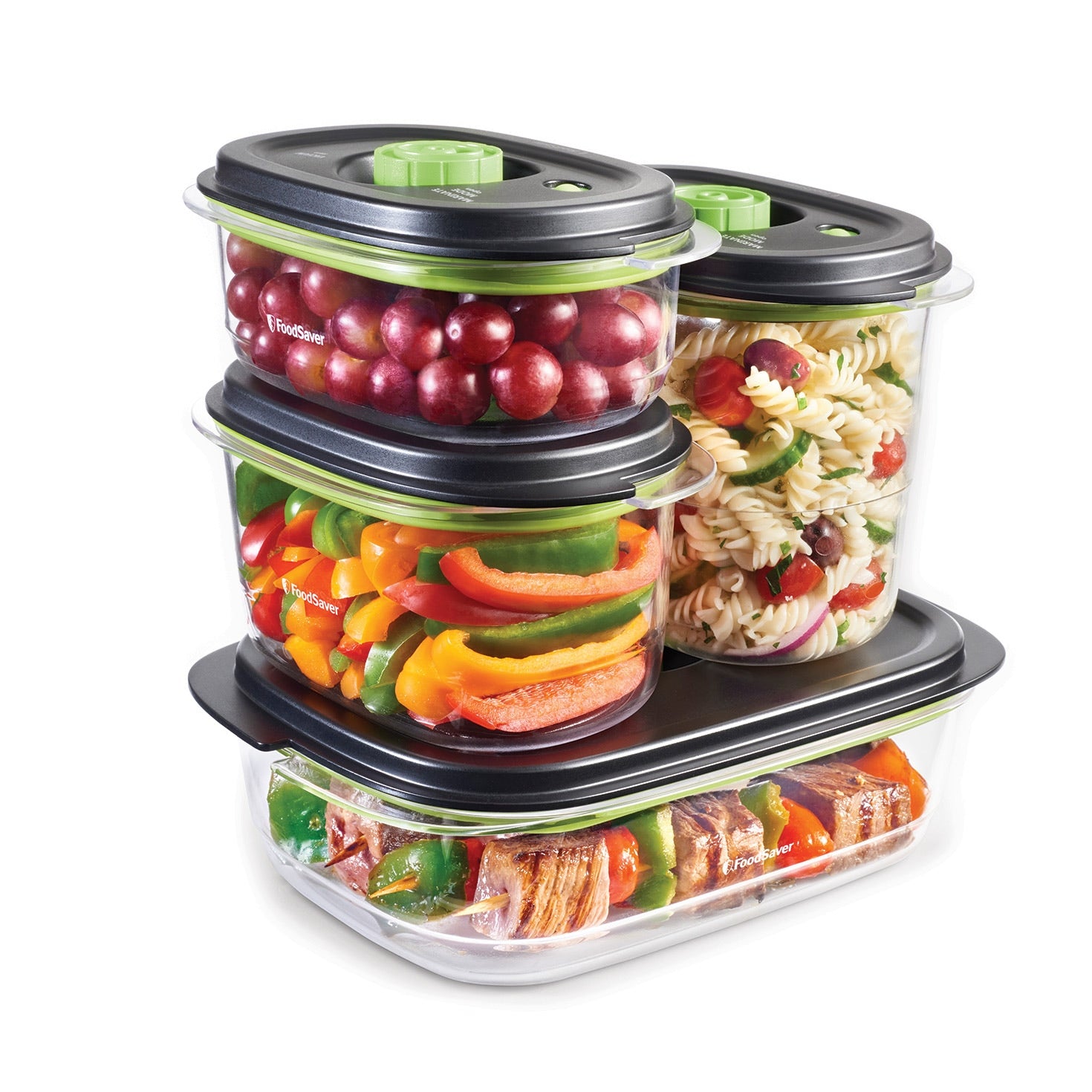 FoodSaver vacuum container range with food