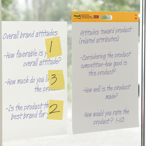 Post-it Self-Stick Wall Pad White 508 x 584mm 20 Sheets Pack of 2 566