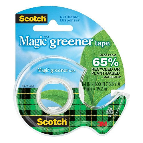 Scotch 123 Magic Greener Tape 19mm x 15.2m