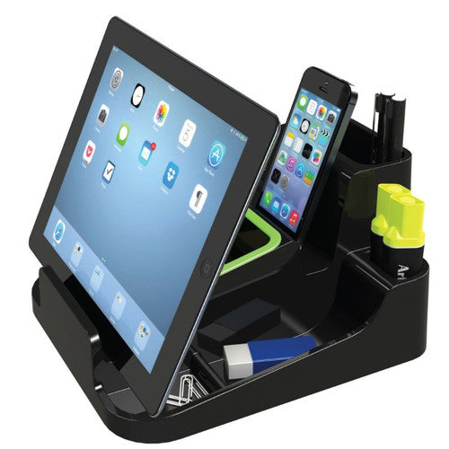 Esselte 40011 Smart Caddy Deluxe Black