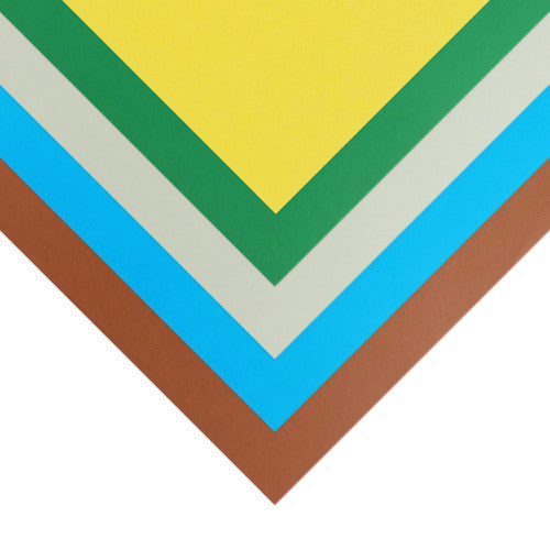 Quill Cover Paper 125gsm A4 Earth Tones Assorted Pack of 100