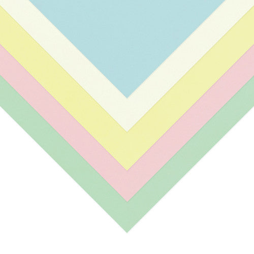 Quill Coloured Board 210gsm A4 Pastels Assorted Pack of 100
