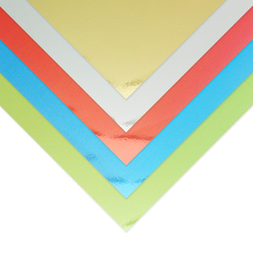Quill Foil Board 250gsm A3 Assorted Pack of 5