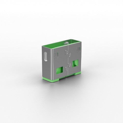 Lindy USB Type A Port Blocker 10 Pack (No Key) Green