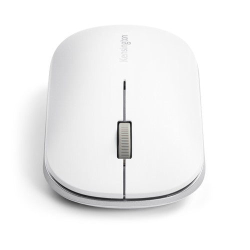 Kensington SureTrack Dual Wireless Mouse White and Silver