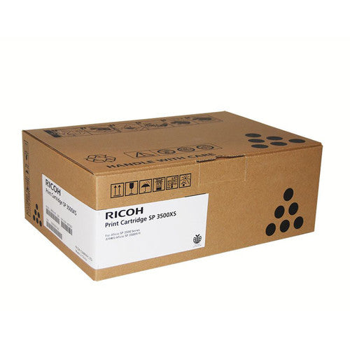 Ricoh 407067 SP3500XS Toner Cartridge Black 6400 Pages