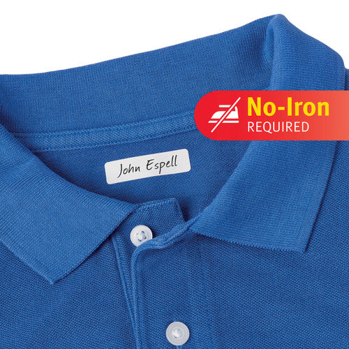 Avery No Iron Fabric Labels Pack of 54 Labels