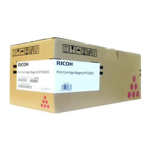 Ricoh 407722 SPC252 Toner Cartridge Magenta 6000 Pages