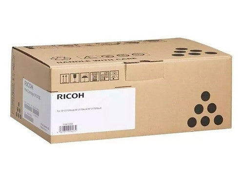 Ricoh 408322 SP3710 Toner Cartridge Black 21000 Pages
