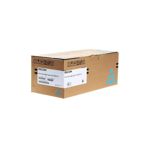 Ricoh 408345 MC250FW/PC301W Toner Cartridge Cyan 6300 Pages