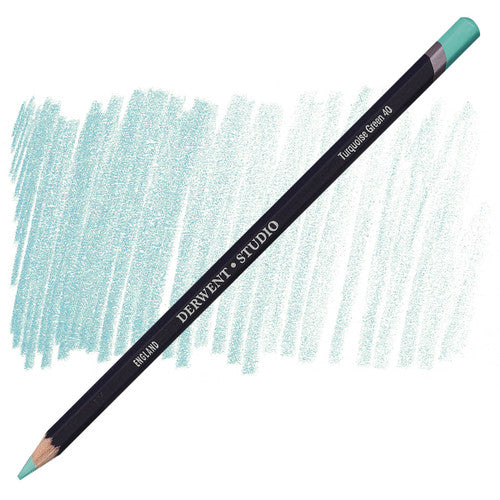 Derwent Studio Pencil Turquoise Green Box of 6