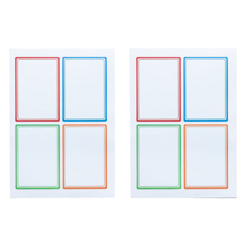 Avery Kids Ultra Resistant Labels Assorted Shapes 16 Pack