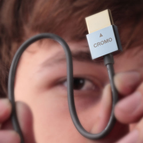 Lindy 1m Slim High Speed HDMI Cable Cromo Line