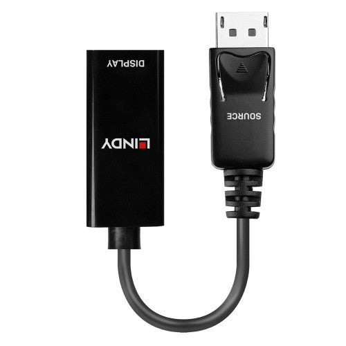 Lindy DisplayPort 1.1 to HDMI 1.4 Converter DisplayPort Male to HDMI Female