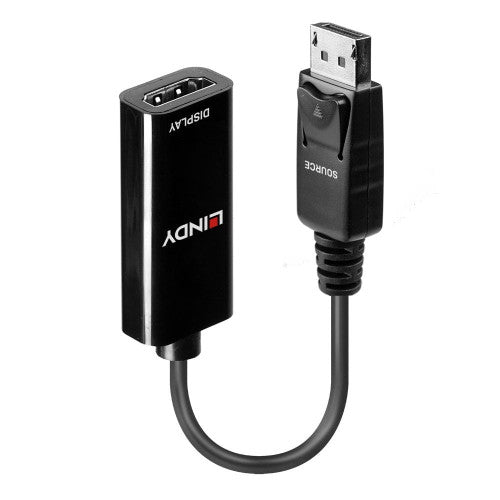 Lindy DisplayPort 1.1 to HDMI 1.4 Converter DisplayPort Male to HDMI Female