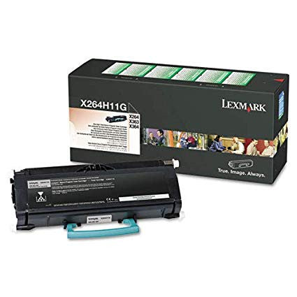 Lexmark X264H11G High Yield Black Toner Cartridge 9000 Pages