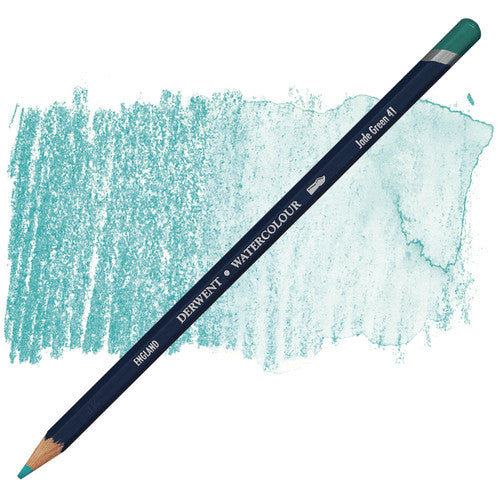 Derwent Watercolour Pencil Jade Green Box of 6