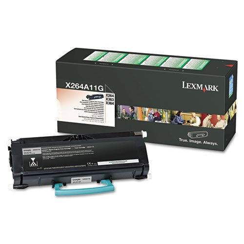 Lexmark X264A11G Black Toner Cartridge 3500 Pages