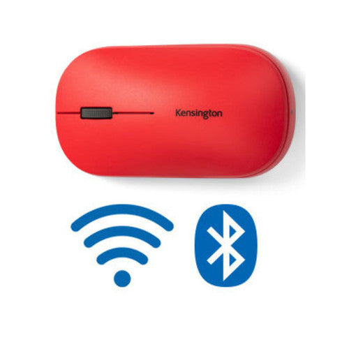 Kensington SureTrack Dual Wireless Mouse Red