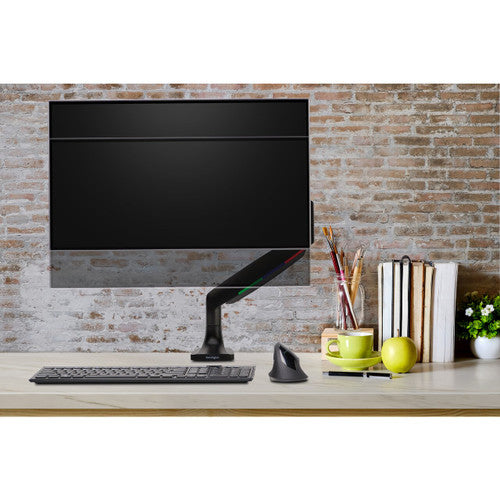 Kensington SmartFit One-Touch Height Adjustable Single Monitor Arm Black