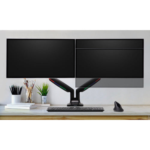 Kensington SmartFit One-Touch Height Adjustable Dual Monitor Arm Black
