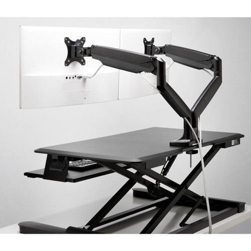 Kensington SmartFit One-Touch Height Adjustable Dual Monitor Arm Black