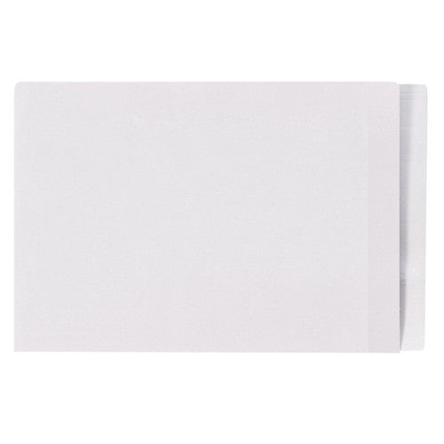 Avery Extra Heavyweight Shelf Lateral Colour Mylar End Tab File White Clear Legal Box 100