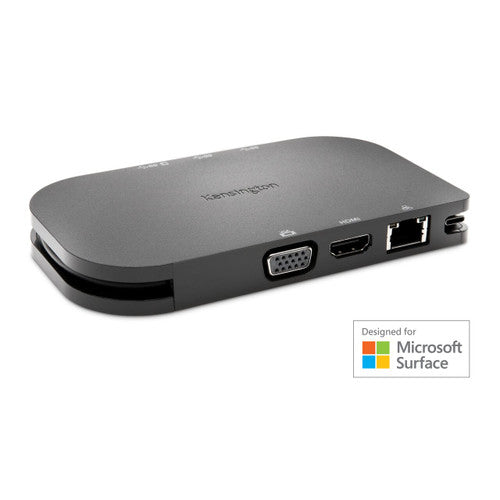 Kensington SD1610P USB-C Mini Mobile 4K Dock for Surface Devices