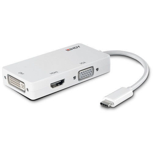 Lindy USB 3.1 Type C to Triple Display Converter