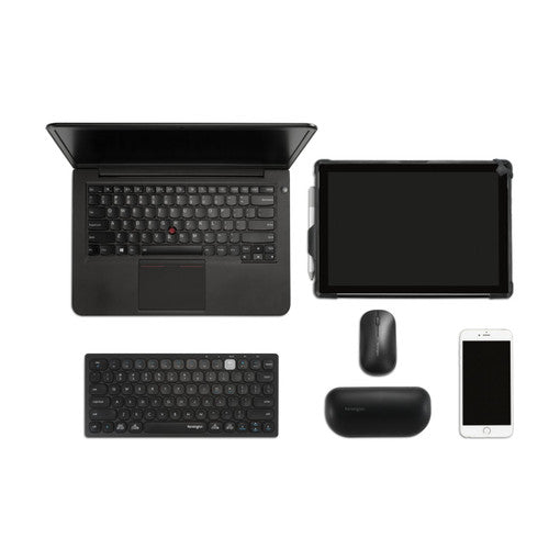 Kensington Multi-Device Dual Wireless Compact Keyboard Black
