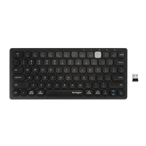 Kensington Multi-Device Dual Wireless Compact Keyboard Black