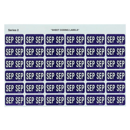 Avery Month SEP Coding Labels 23 x 38mm 180 Pack