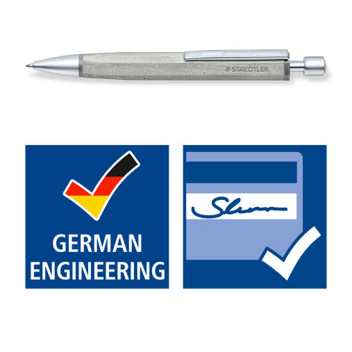 Staedtler 441CONB-9 Concrete Ballpoint Pen Medium Black