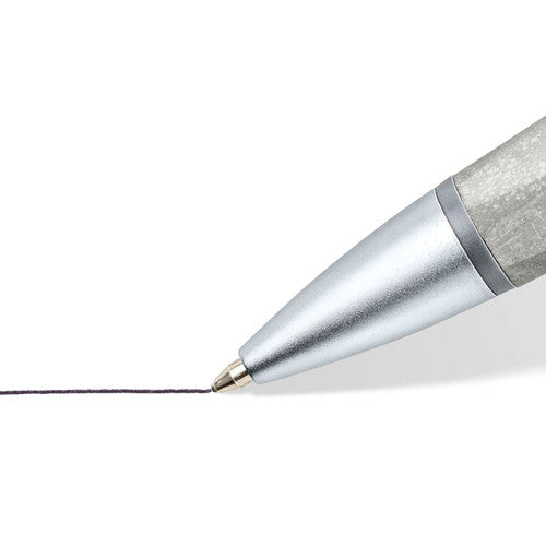 Staedtler 441CONCA9 Concrete Ballpoint Pen Counter Display of 9