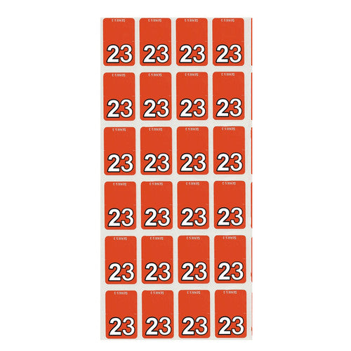 Avery 23 Top Tab Year Code Label 20x30mm 150 Pack