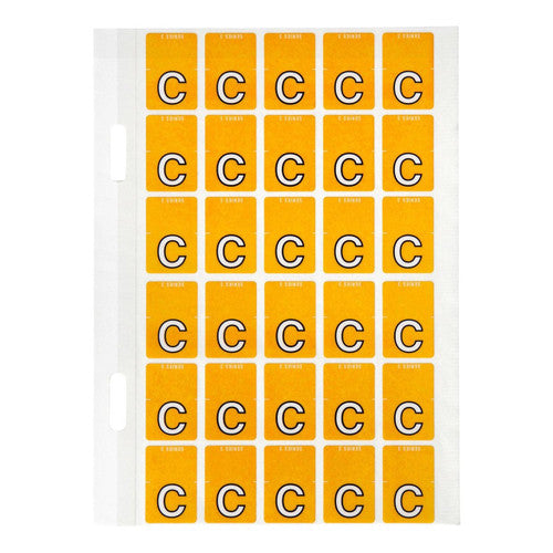 Avery Top Tab Colour Code Labels C 20 x 30mm 150 Pack