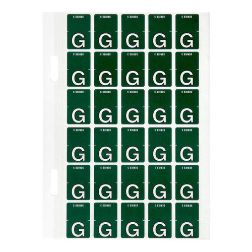 Avery Top Tab Colour Code Labels G 20 x 30mm 150 Pack