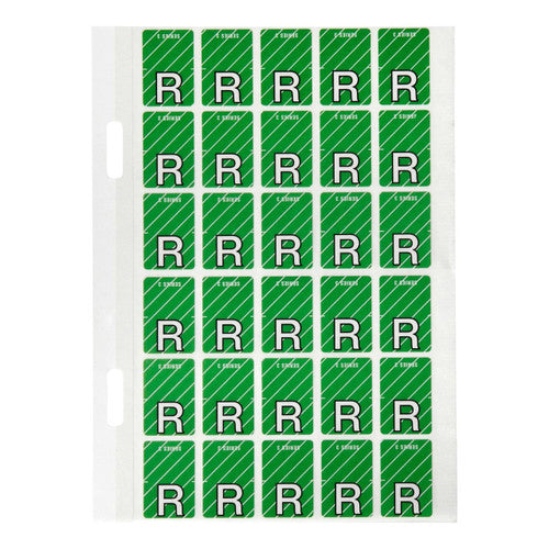 Avery Top Tab Colour Code Labels R 20 x 30mm 150 Pack