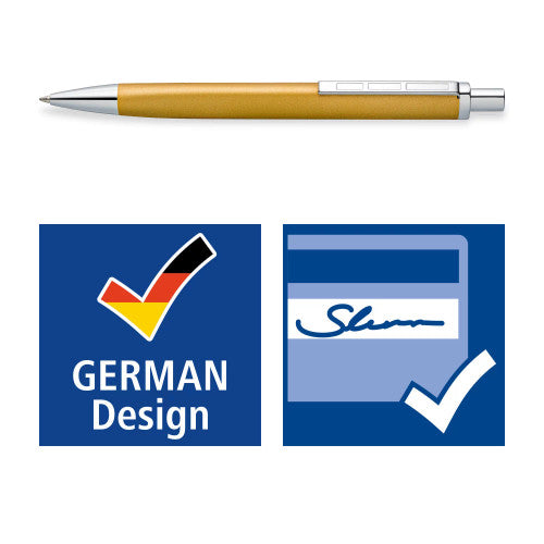 Staedtler 444 M11-3 Triplus Premium Retractable Ballpoint Pen Gold