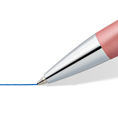 Staedtler 444 M20-3 Triplus Premium Retractable Ballpoint Pen Rose
