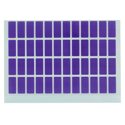 Avery Purple Block Colour Labels 19 x 42mm 240 Pack