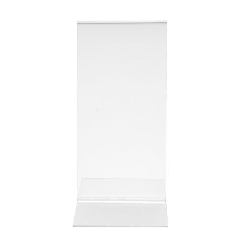 Deflecto Double Sided T-Shape Sign Holder DL Portrait