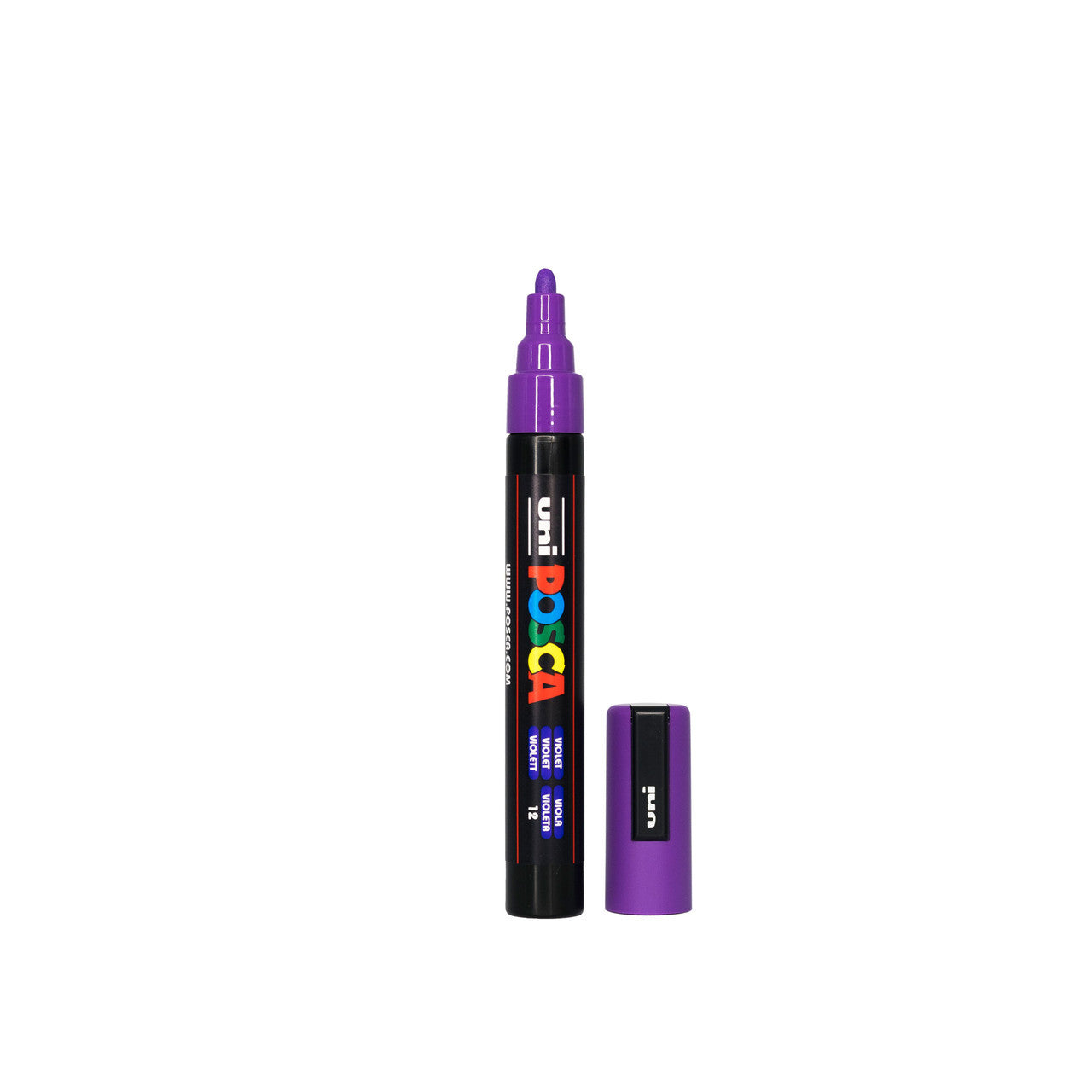 POSCA PC-5M Paint Marker Medium Bullet Tip Violet – water-based paint marker pen