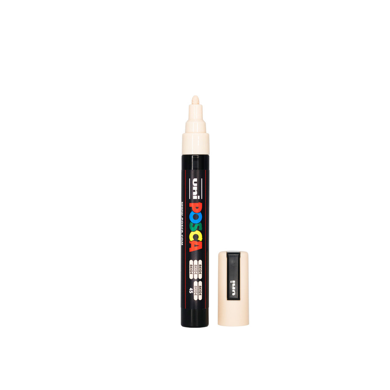POSCA PC-5M Paint Marker Medium Bullet Tip Beige – water-based paint marker pen